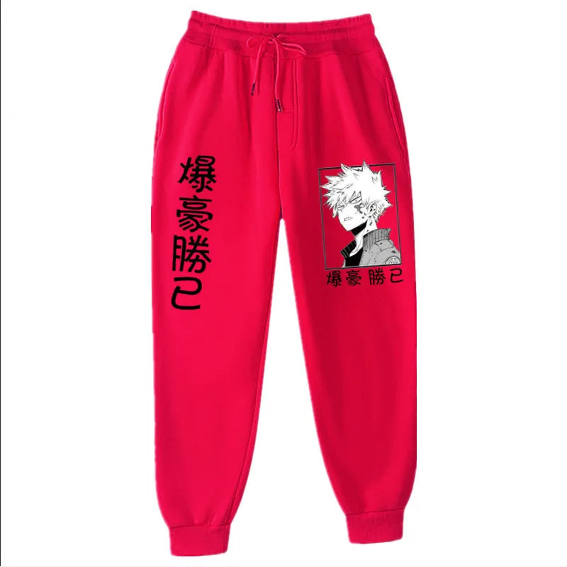My Hero Academia Katsuki Bakugo Casual Sweatpants