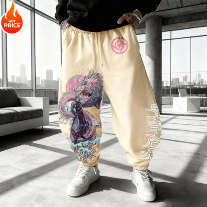 2026 Anime Jujutsu Kaisen Gojo Satoru Harajuku Men Winter Cotton Pants Streetwear Women Casual Leggings Sweatpants Unisex Bottom