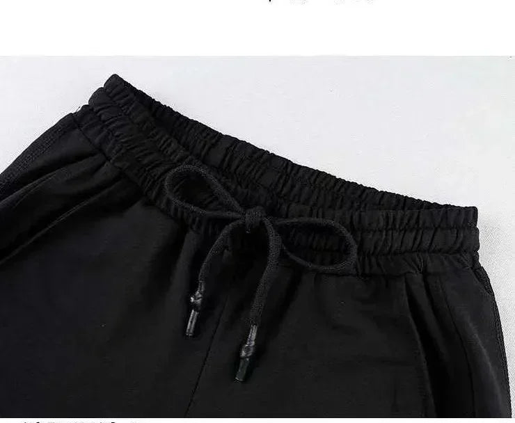 Naruto Japanese Classic Animation Sasuke Peripheral Pure Cotton Loose Trousers Autumn Men's and Women's Sports Leggings