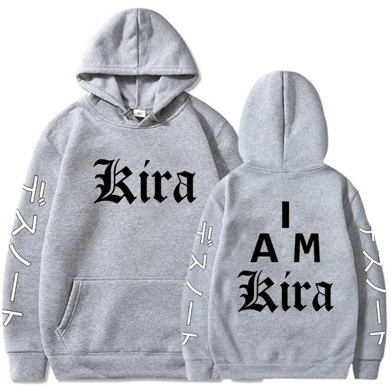 Death Note Hoodies Spring MenHoodies Boys Harajuku Girl Hip Hop Pullover Fancy Music Gift Casual Loose Comfortable Sweatshirt