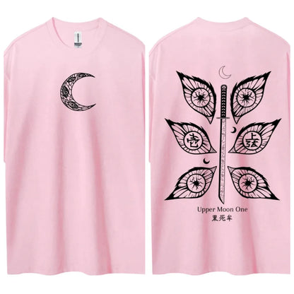 Demon Slayer Japanese Hot-blooded Anime Classic Characters Sports Casual Short-sleeved Comfortable Half-sleeved Popular Top