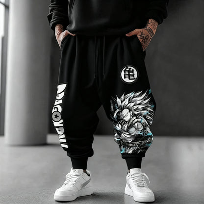 Dragon Ball Z Goku Anime Men Women Sweatpants Summer Streetwear Casual Pants Japanese Cartoon Print Hip Hop Trendy Y2k Clothes