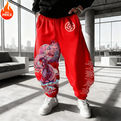 2026 Anime Jujutsu Kaisen Gojo Satoru Harajuku Men Winter Cotton Pants Streetwear Women Casual Leggings Sweatpants Unisex Bottom