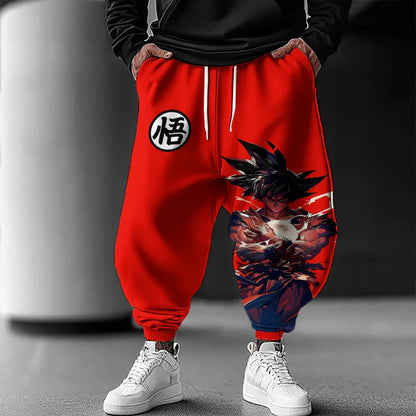 Dragon Ball Z Anime Pants Anime Cotton Loose Fit Men Women Autumn Winter Jogger Streetwear Gym Y2k Oversized Workout Men's New