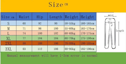 2025 Men's and women's sports pants Japanese anime Jujustu Kaisen printed jogging pants casual pants fitness exercise pants