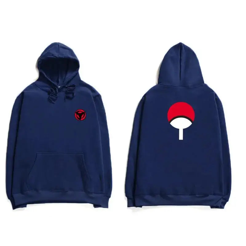 2024 New hooded fashion casual sweatshirt for men and women Ninja Sasuke hooded long-sleeved pullover couple sweatshirt