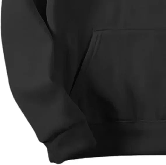 Black Hoodie Set with Demon Slayer Character Green Sword Glow Pattern Front and Back Print Sleeve Design Kimetsu No Yaiba Anime