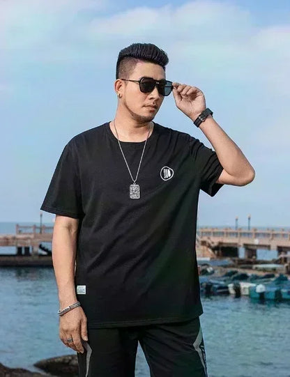 Oversized Men's T-shirt Demon Slayer Anime Print Summer trendy Women Short Sleeve Graphic Tee Streetwear Casual Tops Y2k Clothes