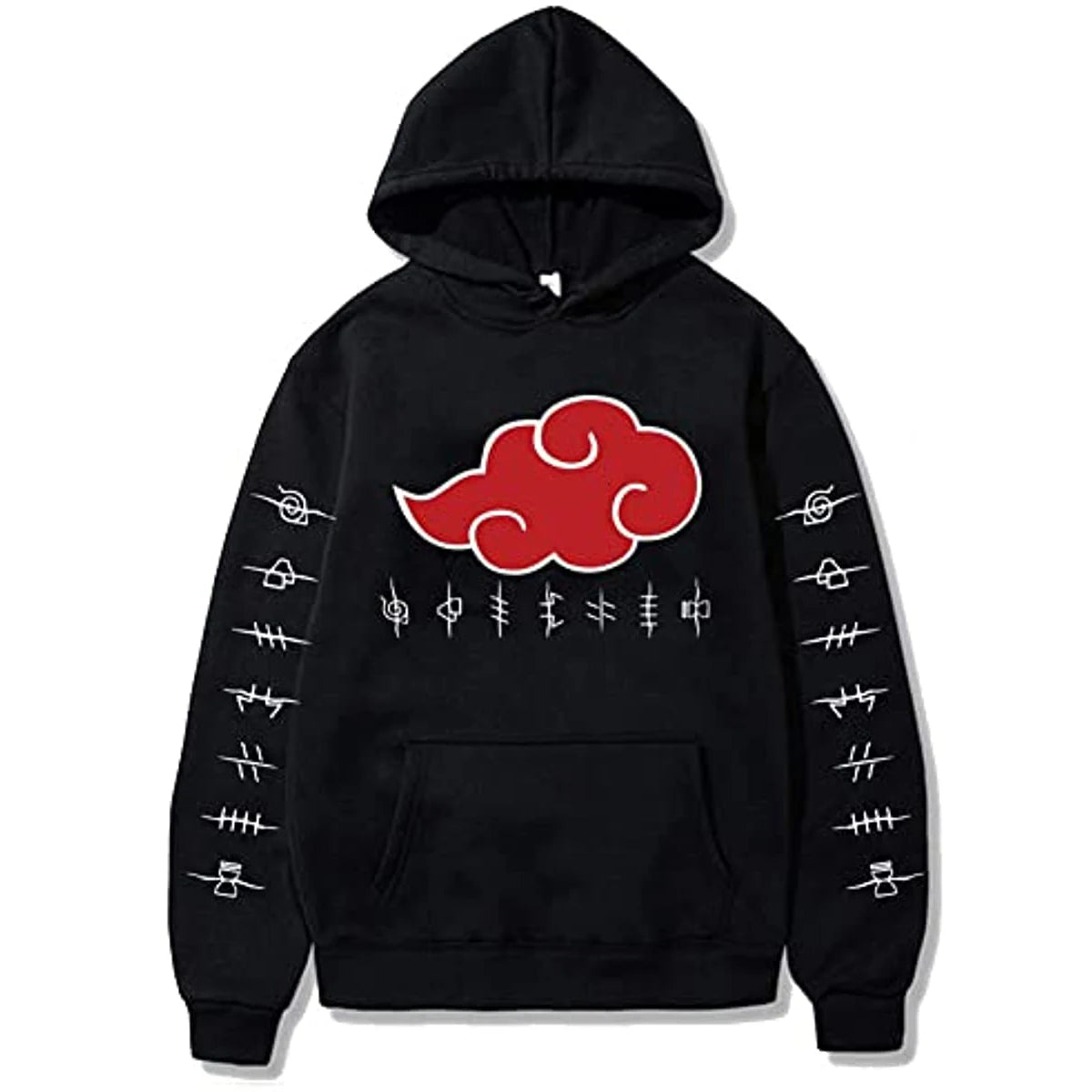 Naruto Akatsuki Cloud Hoodie Unisex Fashion Printed Pullover Autumn & Winter Comfortable Streetwear Best Selling Hip Pop Top