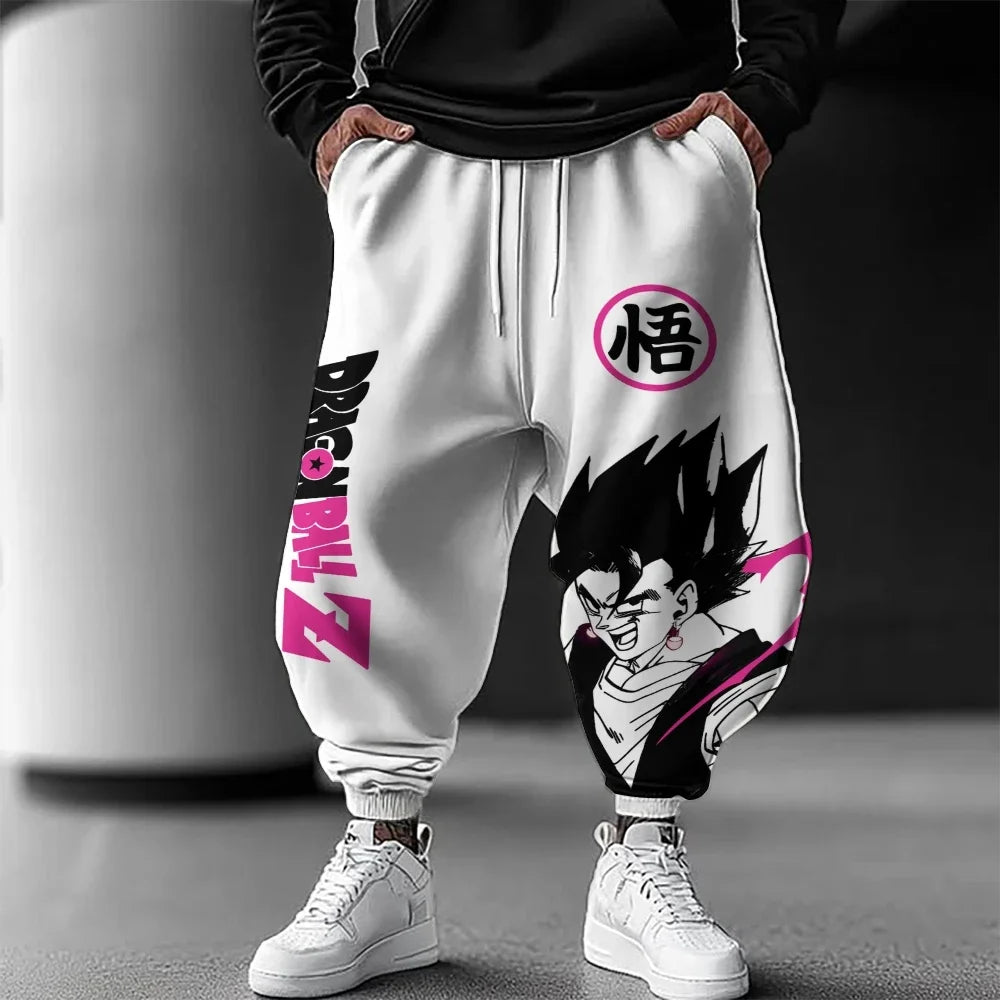 Dragon Ball Z Anime Pants Anime Cotton Loose Fit Men Women Autumn Winter Jogger Streetwear Gym Y2k Oversized Workout Men's New