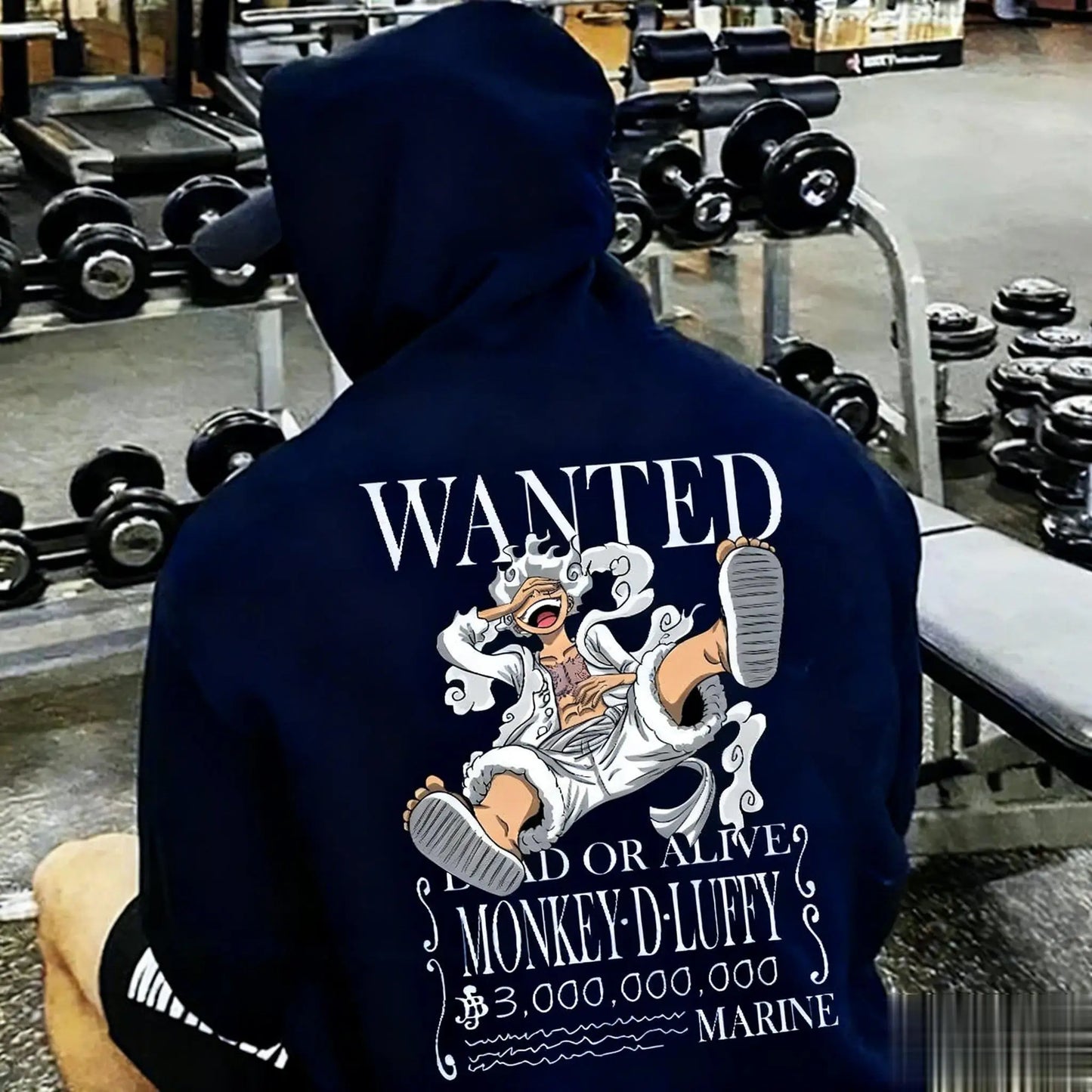Oversized One Piece Luffy Anime Print Hoodie Men Women Streetwear Casual Loose Sweatshirt Pullover Spring Autumn Fashion Unisex