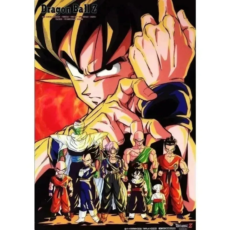Dragon Ball Z Anime Graphic Men Jogger Pants Loose Fit Streetwear Casual Sweatpants Elastic Cuff Spring Autumn Hip Hop Trousers