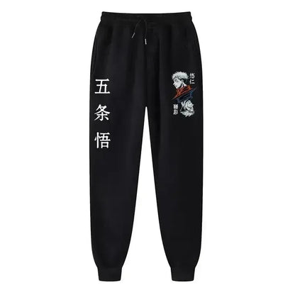2025 Men's and women's sports pants Japanese anime Jujustu Kaisen printed jogging pants casual pants fitness exercise pants