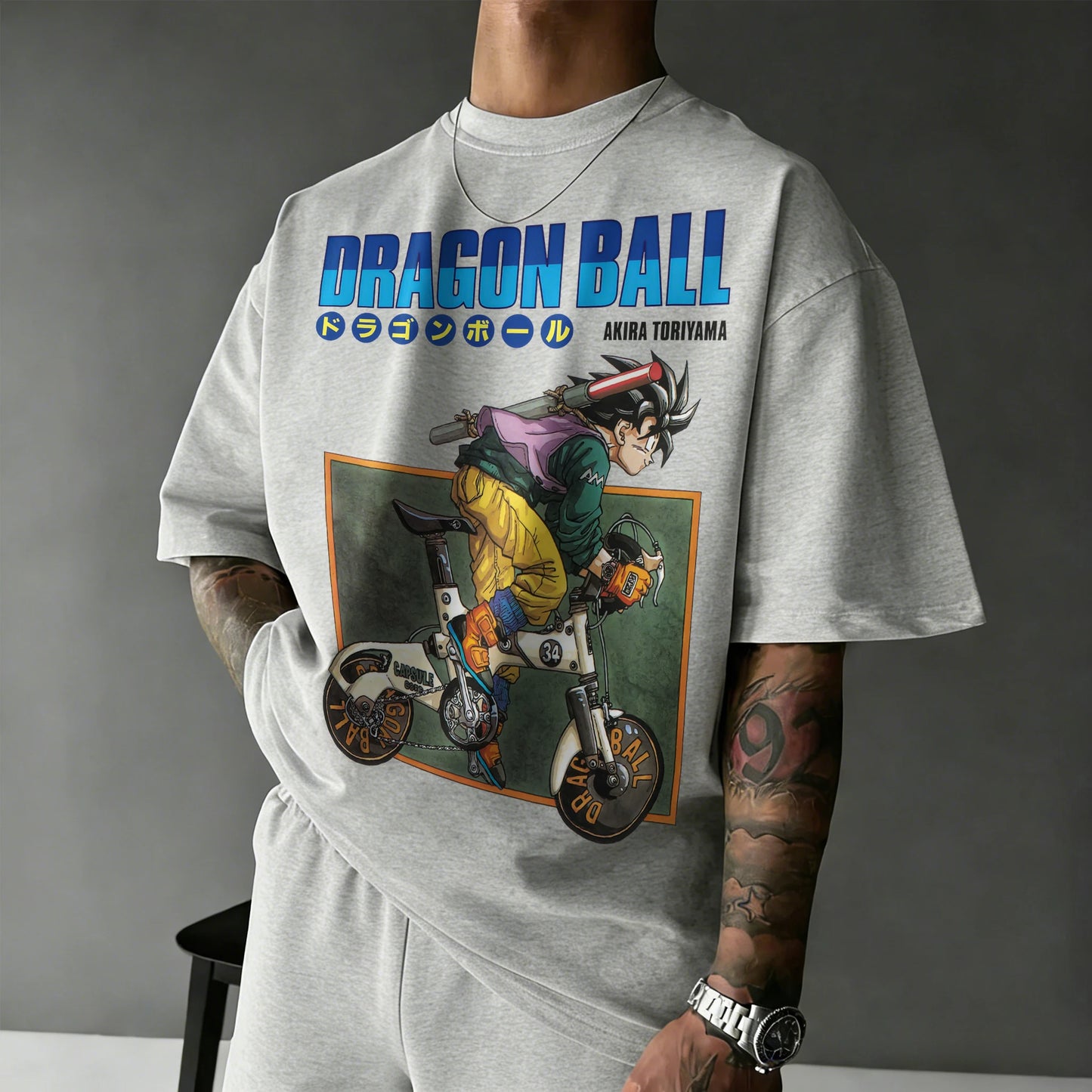 2026 New Summer Dragon Ball 40th Anniversary Kakarot 100% Cotton Anime Printed Fashion T-shirt  Extra Size Streetwear Unisex Y2k