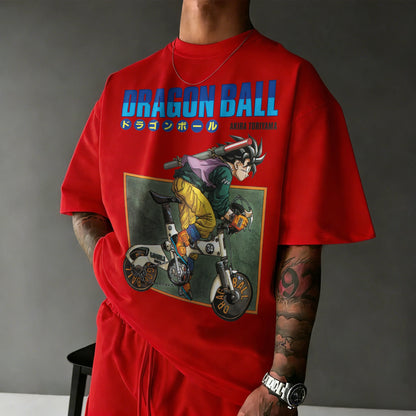 2026 New Summer Dragon Ball 40th Anniversary Kakarot 100% Cotton Anime Printed Fashion T-shirt  Extra Size Streetwear Unisex Y2k