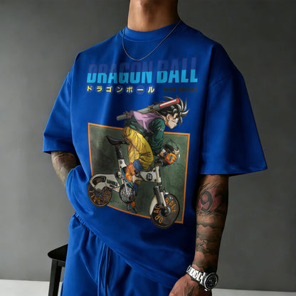 2026 New Summer Dragon Ball 40th Anniversary Kakarot 100% Cotton Anime Printed Fashion T-shirt  Extra Size Streetwear Unisex Y2k