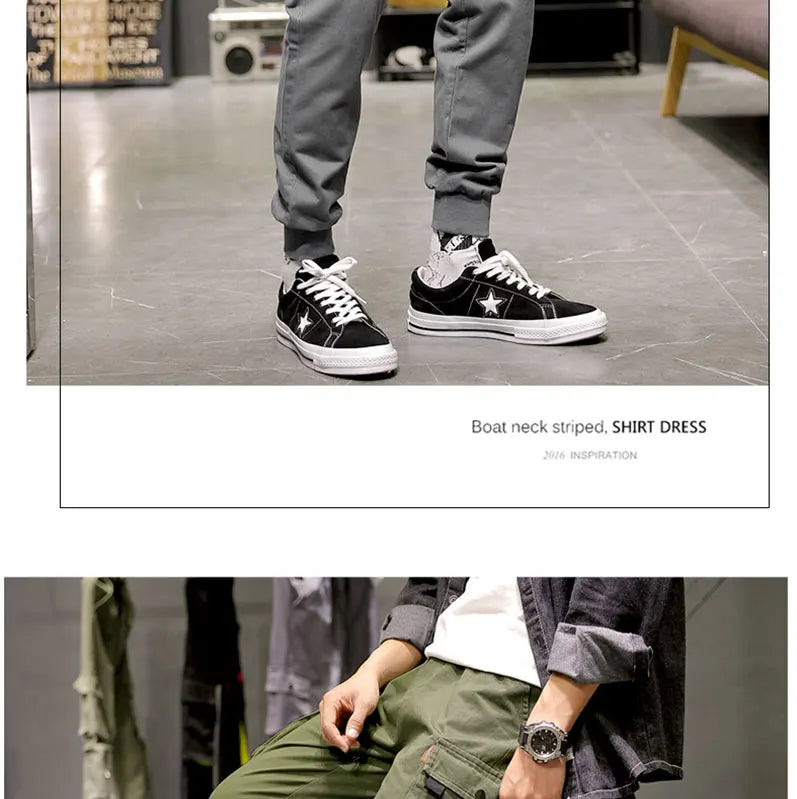 Atta on Titan Workwear Pants Casual Sports Long Trousers Elastic Waist Cotton Polyester Blend Spring Autumn Youth Faion