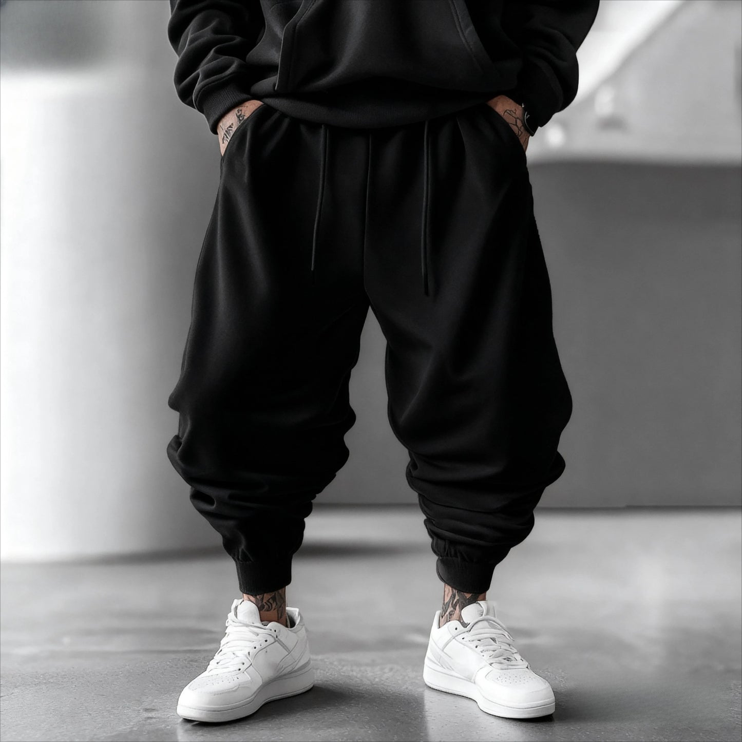 2025 Luffy Anime One Piece Harajuku Men Cotton Pants Fall Winter Cotton Trend Loose-Fit Women Casual Sports Tapered Leggings Y2K