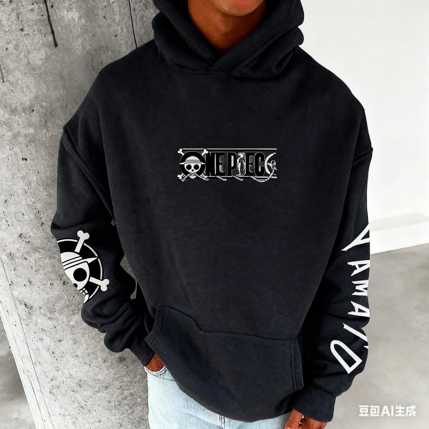 ONE PIECE Yamato Harajuku Anime 2025 Streetwear Winter Oversized Hoodie Vintage Men Women Long Sleeve Hooded Sweater Top Y2k