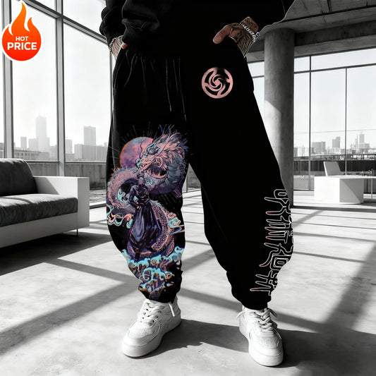 2026 Anime Jujutsu Kaisen Gojo Satoru Harajuku Men Winter Cotton Pants Streetwear Women Casual Leggings Sweatpants Unisex Bottom