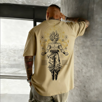 Dragon Ball Japanese Anime Printed Men's T-Shirt Majin Buu Boys Children Harajuku Short Sleeve Kids Goku T-shirt Summer Clothing