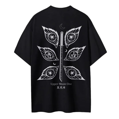 Demon Slayer Japanese Hot-blooded Anime Classic Characters Sports Casual Short-sleeved Comfortable Half-sleeved Popular Top