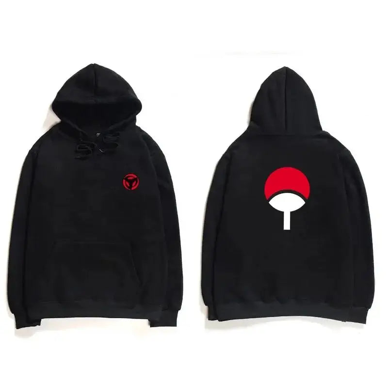 2024 New hooded fashion casual sweatshirt for men and women Ninja Sasuke hooded long-sleeved pullover couple sweatshirt