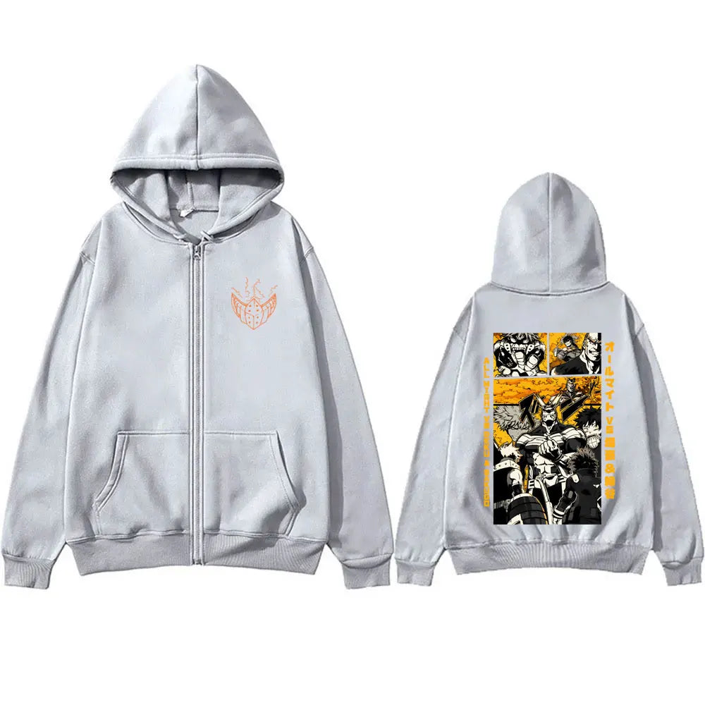 My Hero Academia All Might Zipper Hoodie
