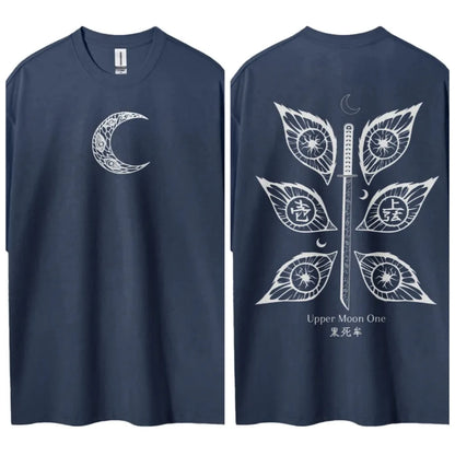 Demon Slayer Japanese Hot-blooded Anime Classic Characters Sports Casual Short-sleeved Comfortable Half-sleeved Popular Top