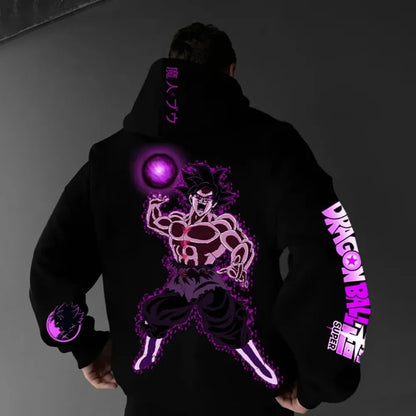 Dragon Ball GOKU Vegeta Anime Peripheral Printed Hoodie Korean Autumn Warm Fashion Loose Men's and Women's Cotton Sweater