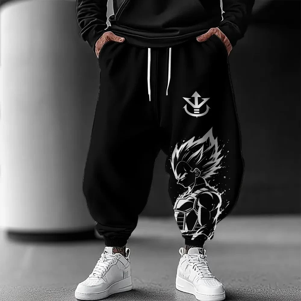 Dragon Ball GOKU Majin Buu Anime Peripheral Trousers American Sports Autumn Men's and Women's Cotton Leggings