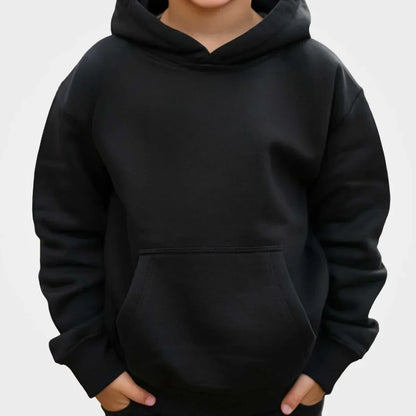 Black Hoodie Set with Demon Slayer Character Green Sword Glow Pattern Front and Back Print Sleeve Design Kimetsu No Yaiba Anime