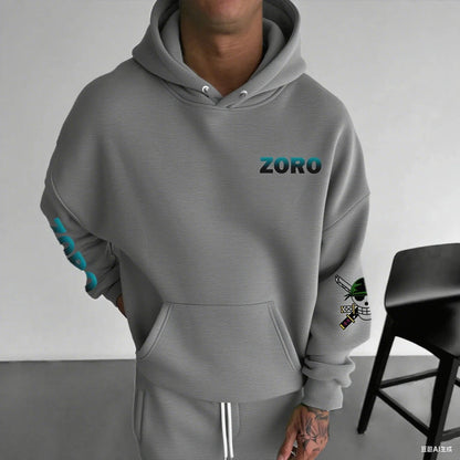 One Piece Zoro Anime Men Women Hooded Sweatshirt Streetwear Casual Pullover Hoodie Graphic Print Long Sleeve Spring Autumn Tops