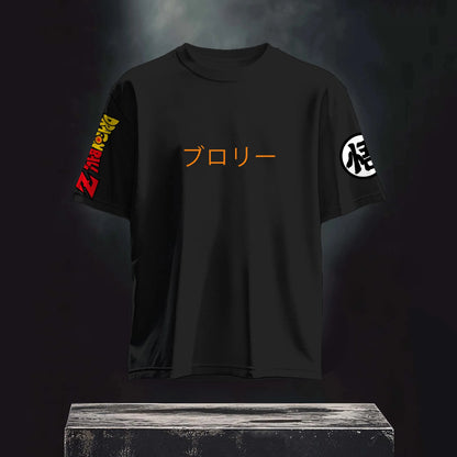 Dragon Ball Z Graphic Print T-Shirt 100% Cotton Soft Breathable Elastic Comfortable for Fans and Daily Wear