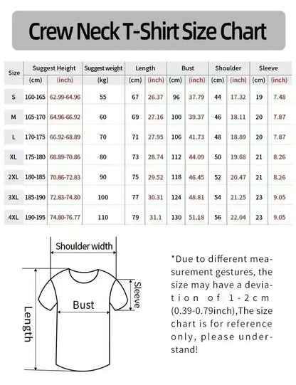 Dragon Ball GOKU Bulma Anime Printed T-shirt Men's and Women's Short Sleeves 2025 Summer American Loose Cotton T-shirt