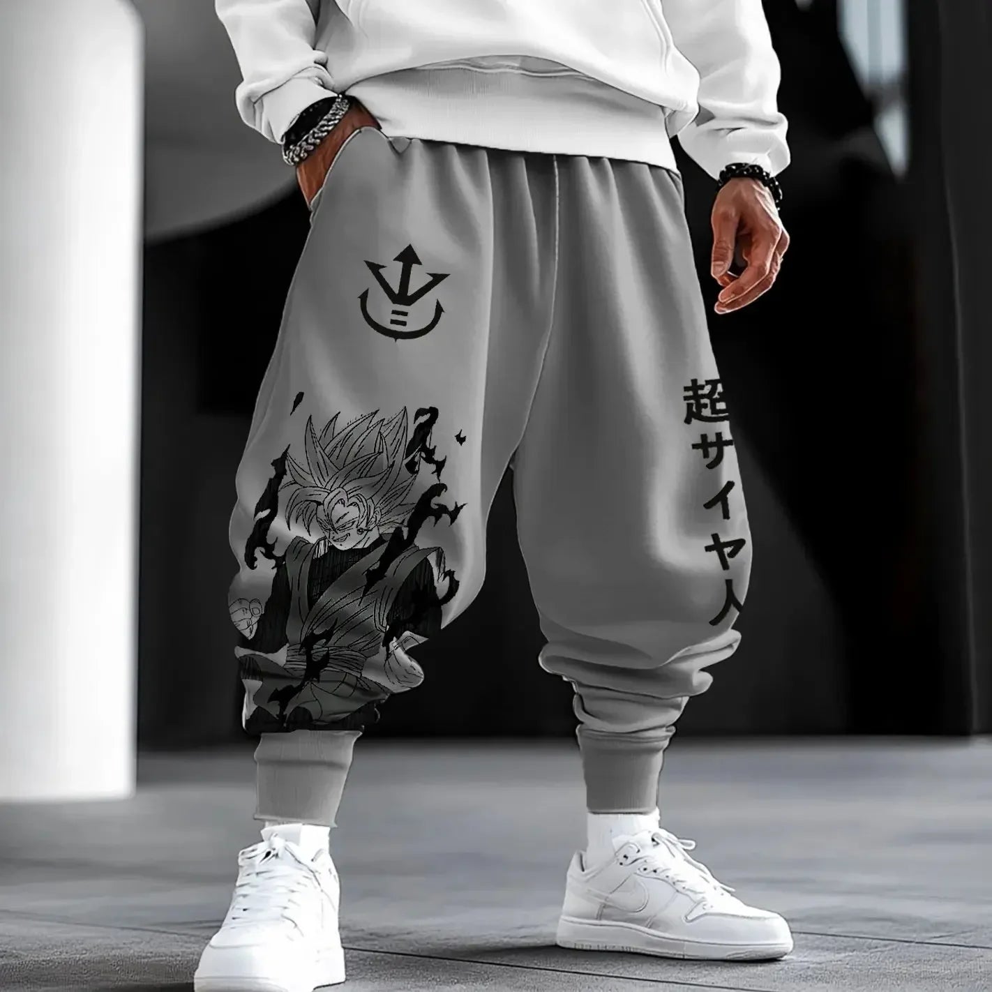 New Autumn Winter Y2k Dragon Ball Z Men's Sports Pants Streetwear Anime Print Joggers Trousers Harajuku Casual Gym Sweatpants