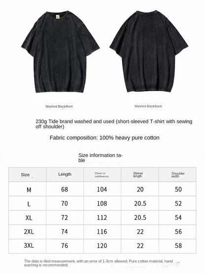 Madara Uchiha T Shirt Naruto Men Acid Wash Back Print Sharingan Anime Graphic Cotton Streetwear Jutsu Vintage Bootleg Tee