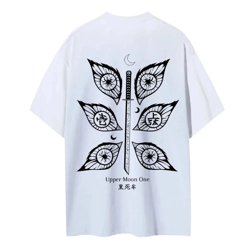 Demon Slayer Japanese Hot-blooded Anime Classic Characters Sports Casual Short-sleeved Comfortable Half-sleeved Popular Top