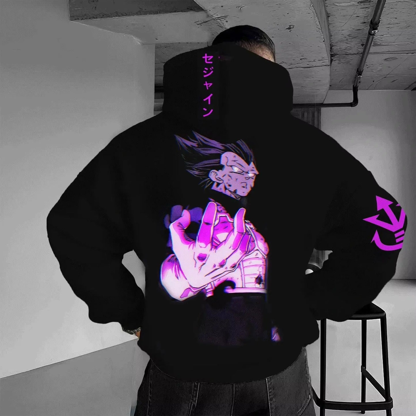 Oversized Dragon Ball Anime Zip Up Jacket Men Women Hoodie Sweatshirt Streetwear Casual Spring Autumn Fashion Y2k Clothes Unisex
