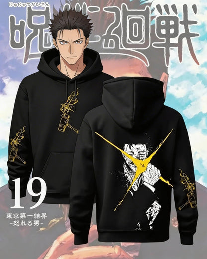 Harajuku Jujutsu Kaisen Hoodies Women Y2k Fashion Akihabara Streetwear Hoodie Top Sweatshirt Casual Tracksuit Men Clothing