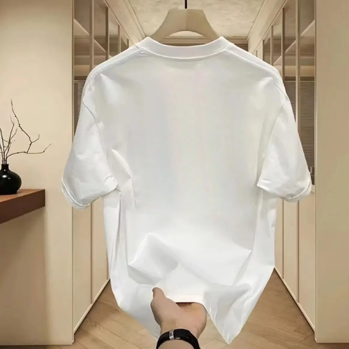 Demon Slayer Anime Print Pure Cotton Short-sleeved 2025 Men's and Women's Loose Sporty Summer Fashion Round-neck T-shirt