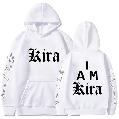 Death Note Hoodies Spring MenHoodies Boys Harajuku Girl Hip Hop Pullover Fancy Music Gift Casual Loose Comfortable Sweatshirt
