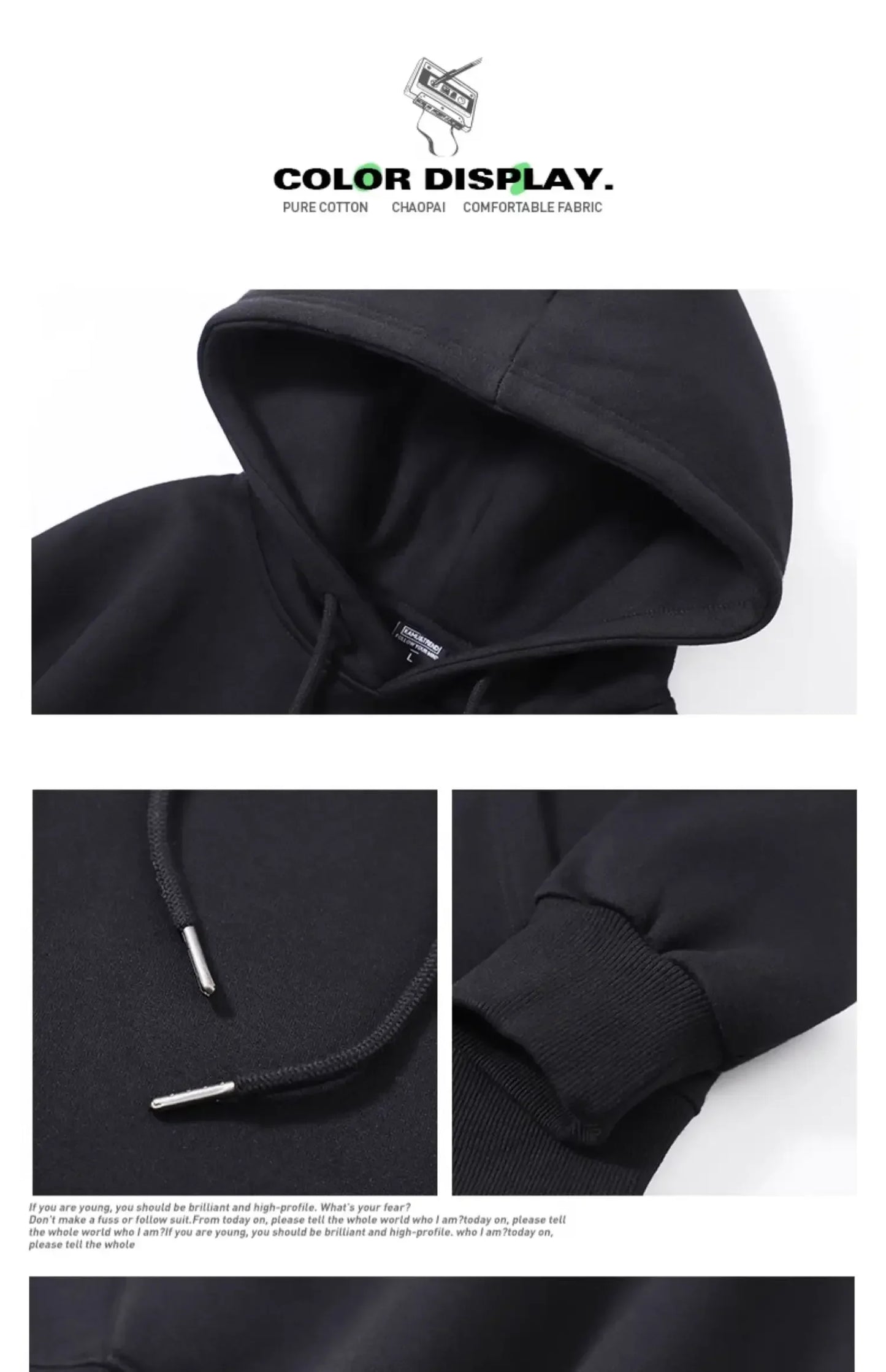 2025 Trend One Piece Luffy Print Hooded Sweater Autumn and Winter Lovers Loose Joker Casual Jacket