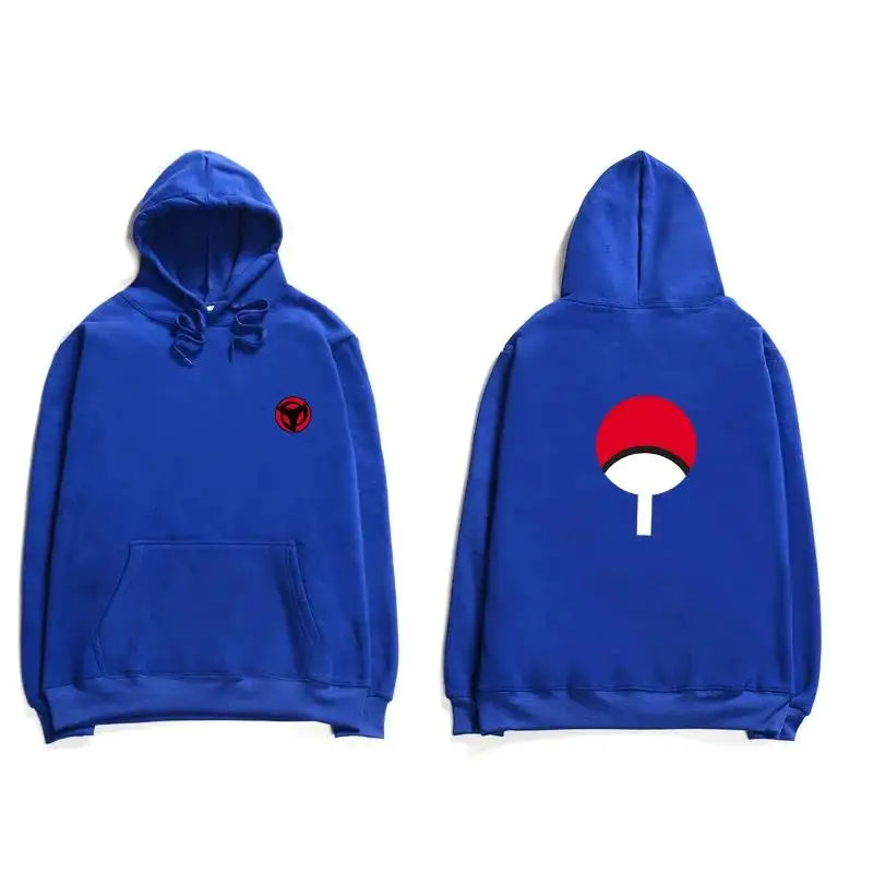 2024 New hooded fashion casual sweatshirt for men and women Ninja Sasuke hooded long-sleeved pullover couple sweatshirt