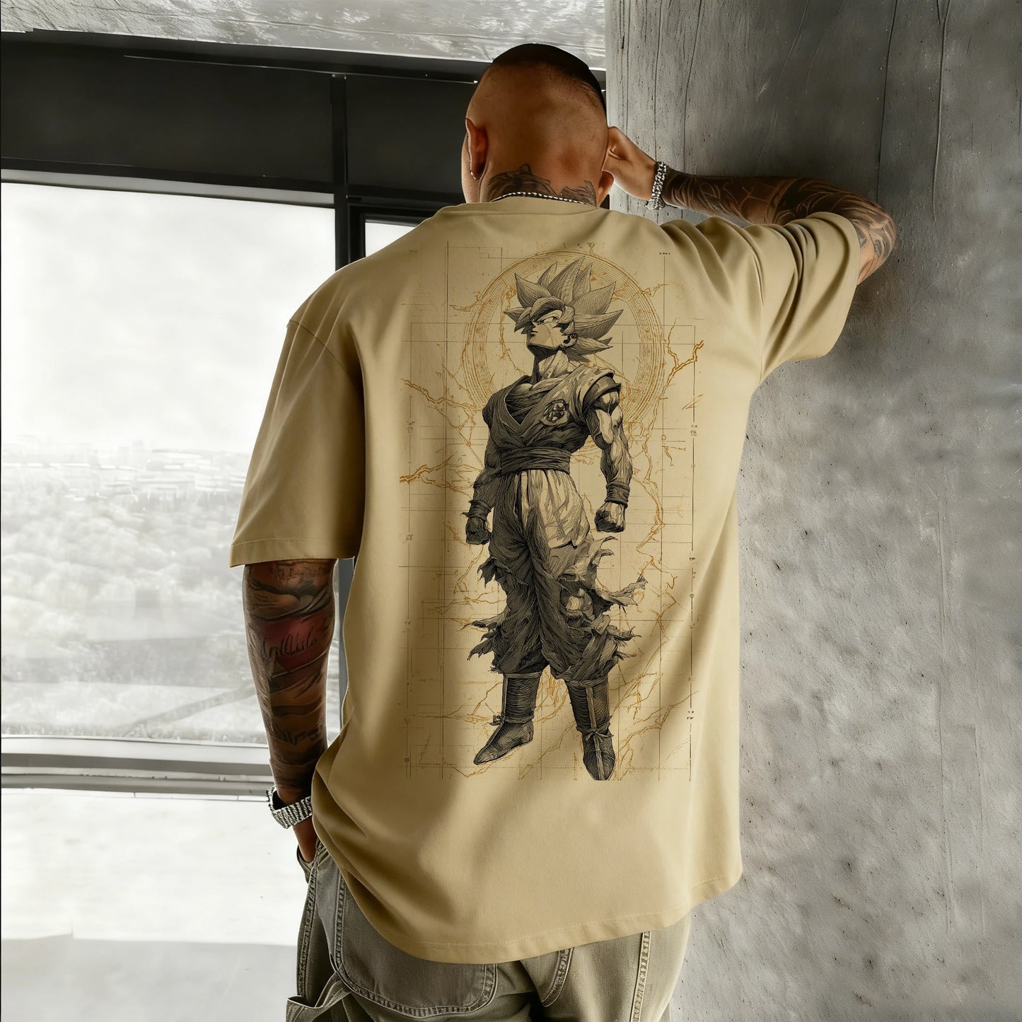 Dragon Ball Japanese Anime Printed Men's T-Shirt Majin Buu Boys Children Harajuku Short Sleeve Kids Goku T-shirt Summer Clothing