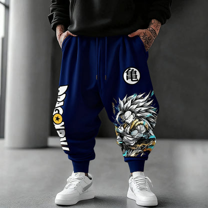Dragon Ball Z Goku Anime Men Women Sweatpants Summer Streetwear Casual Pants Japanese Cartoon Print Hip Hop Trendy Y2k Clothes
