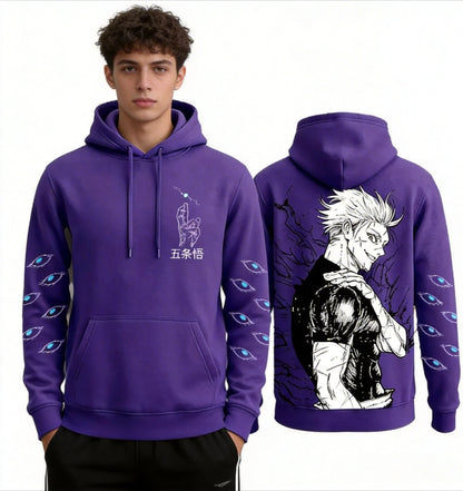 Harajuku Jujutsu Kaisen Hoodies Women Y2k Fashion Akihabara Streetwear Hoodie Top Sweatshirt Casual Tracksuit Men Clothing