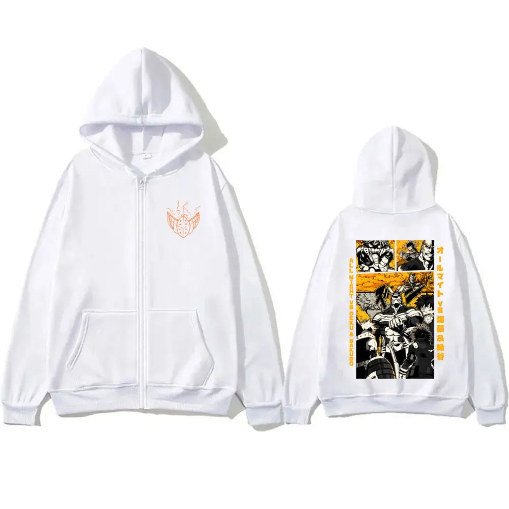 My Hero Academia All Might Zipper Hoodie