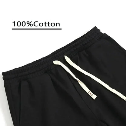 ONE PIECE Anime Luffy Peripheral Printed Cotton Shorts 2025 Korean Summer Men's Daily Loose Sports Breathable Pants