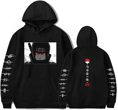 Naruto Akatsuki Cloud Hoodie Unisex Fashion Printed Pullover Autumn & Winter Comfortable Streetwear Best Selling Hip Pop Top